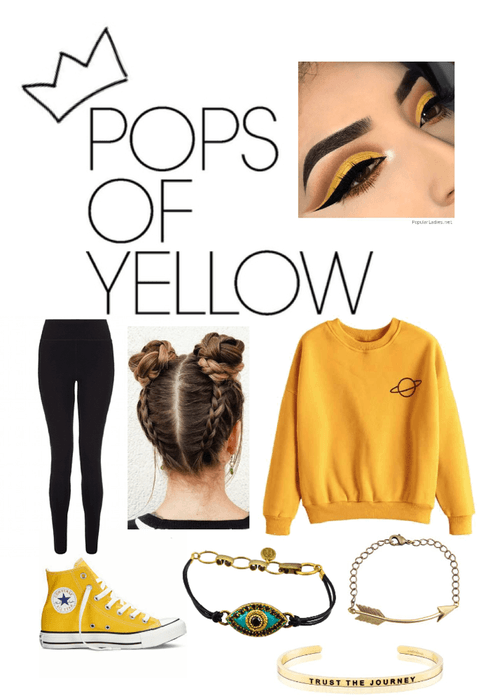 pop of yellow