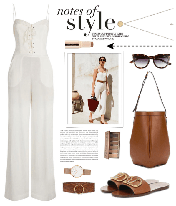 Get The Look: Ivory Jumpsuit