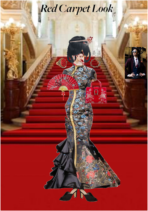 Chinese Red Carpet Look