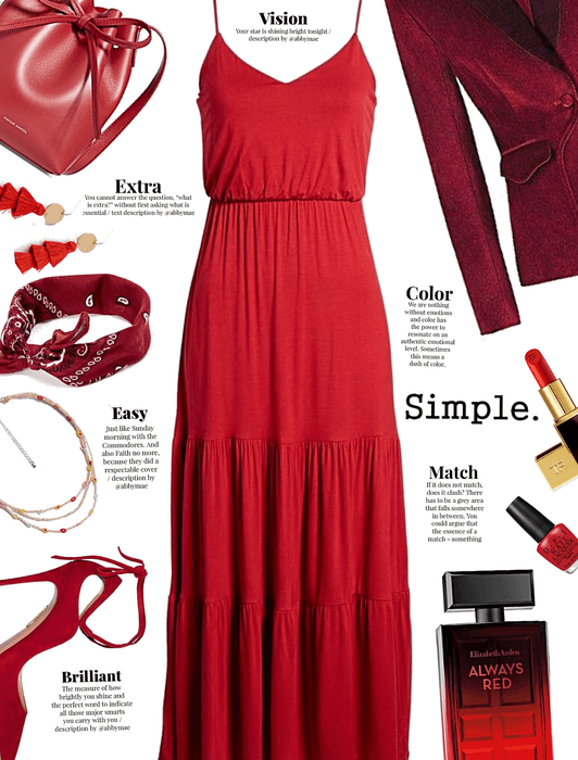 Get The Look: Day To Night Red Dress