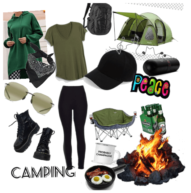 Camping peacefully