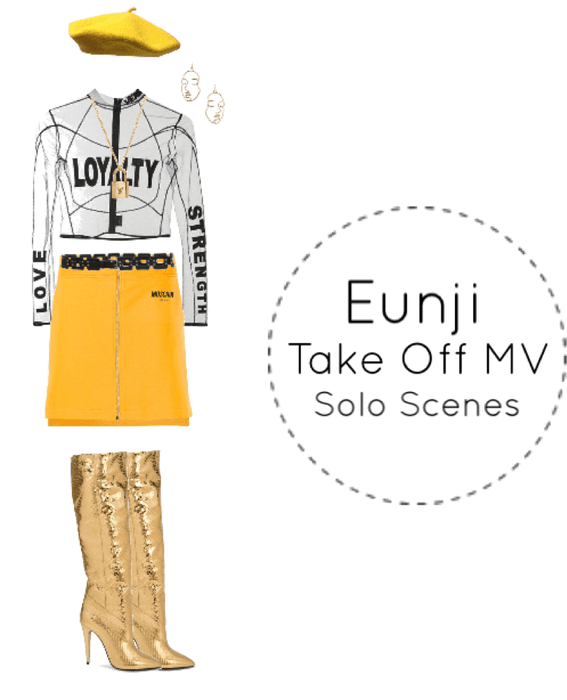 Eunji’s Take Off MV Solo Scenes