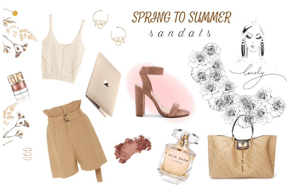 Spring to summer sandals