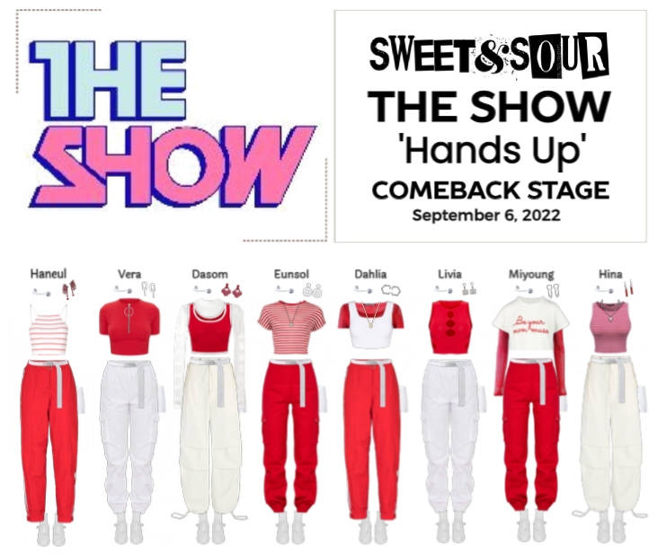 [SWEET&SOUR] The Show 'Hands Up' Comeback Stage