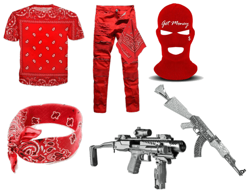 blood gang outfit