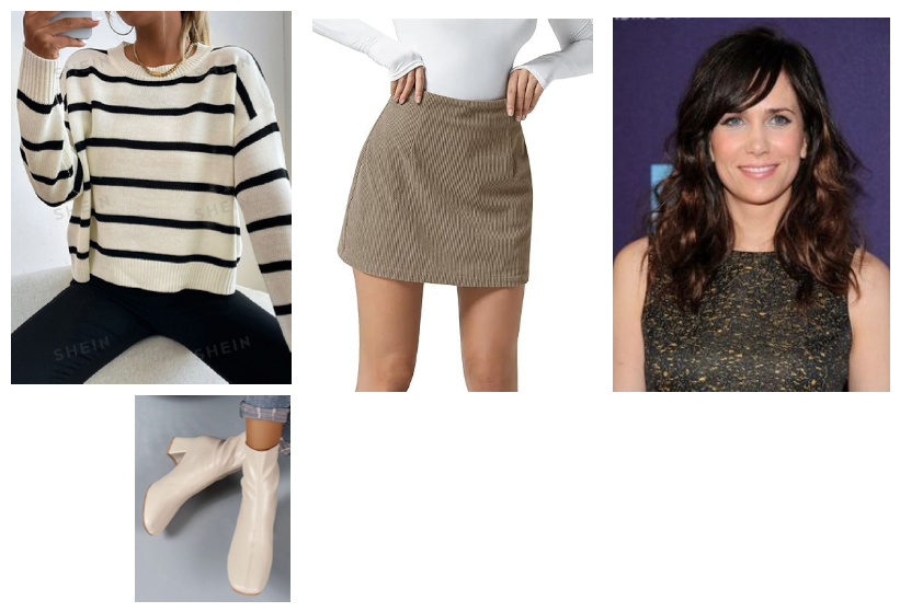 Corduroy Skirt and Sweater