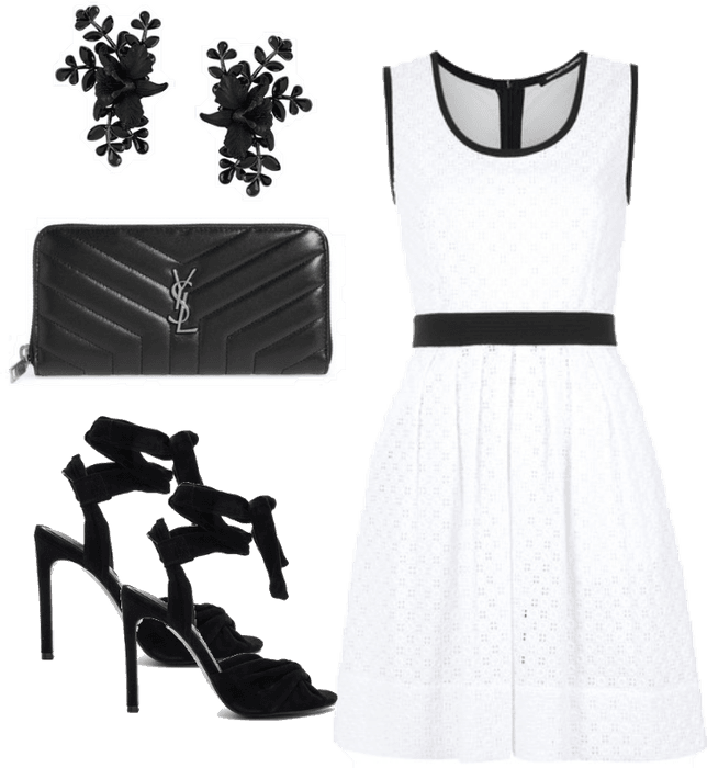 Black, White and Lace