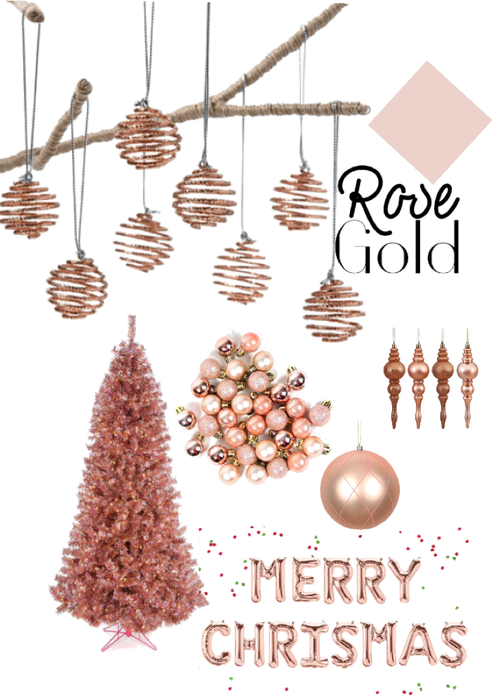 Rose Gold Christmas