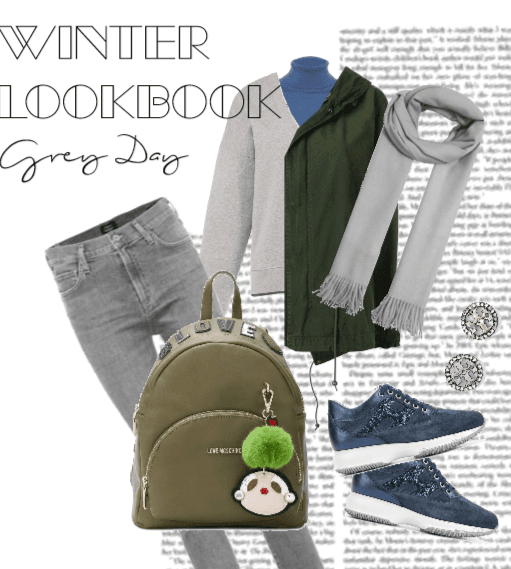 Winter Lookbook: Grey Day