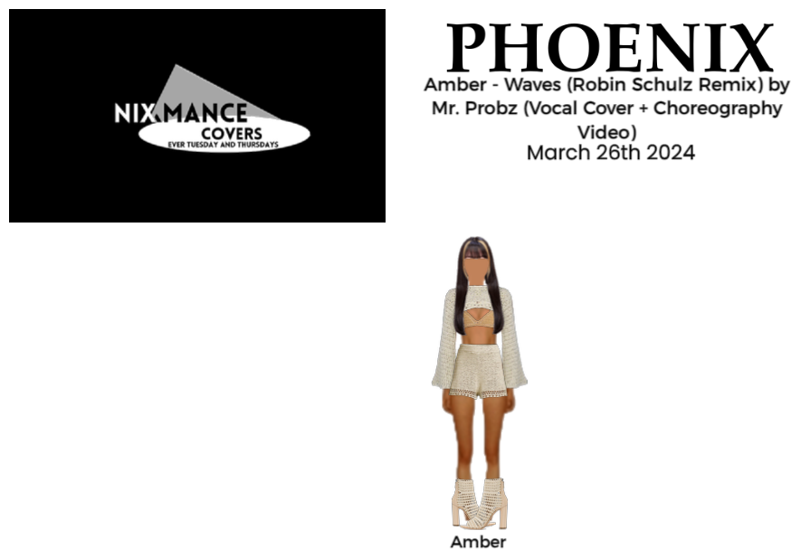 PHOENIX (피닉스) NIXMANCE Amber Waves Cover