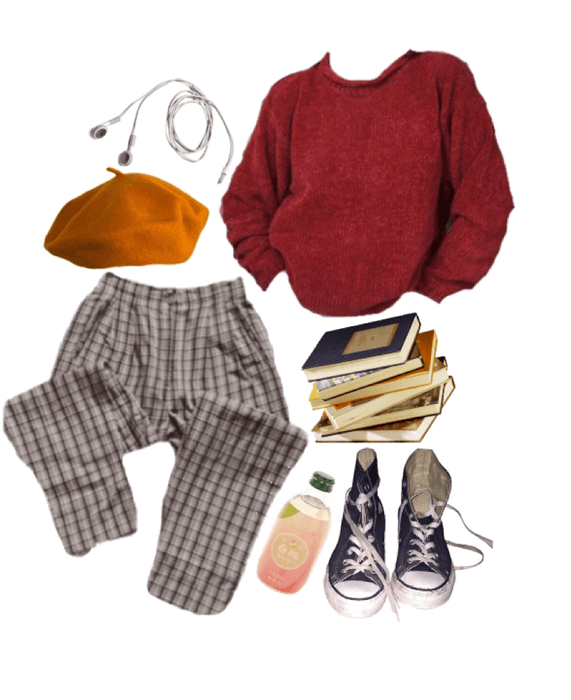 •red sweater•