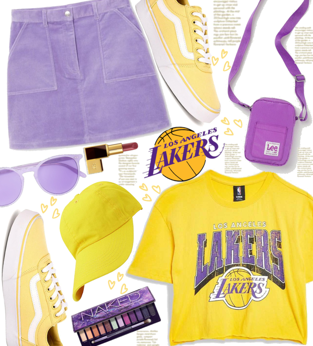 Purple and Yellow Lakers