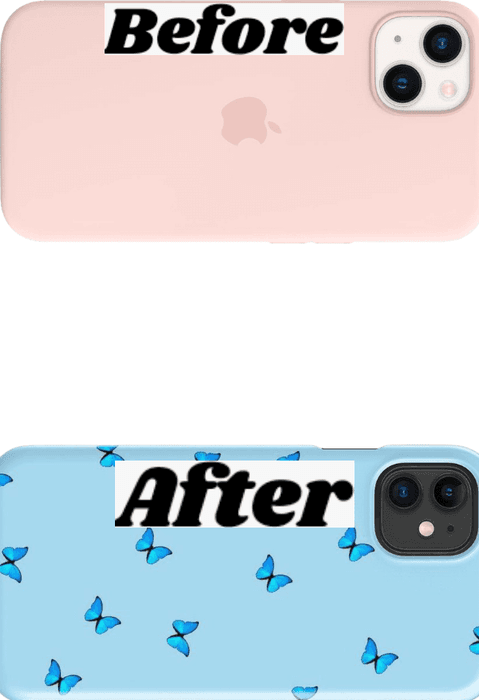 Before and after *iPhones*