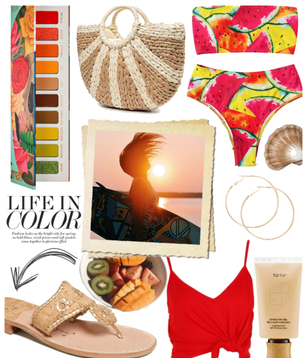 SUMMER 2020: Bold Colors For The Beach