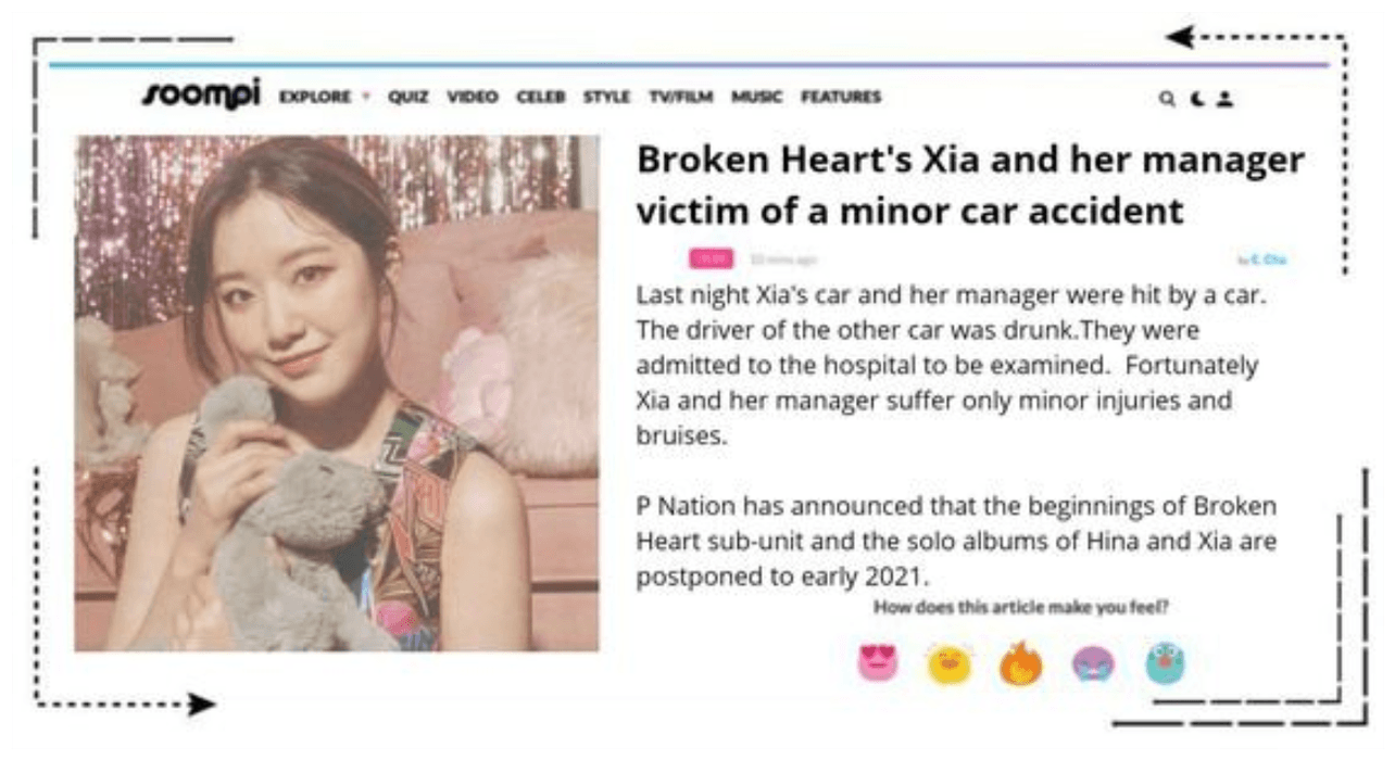 Broken Heart (상한 마음) Soompi Article