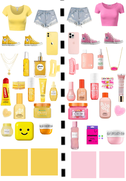 pink or yellow