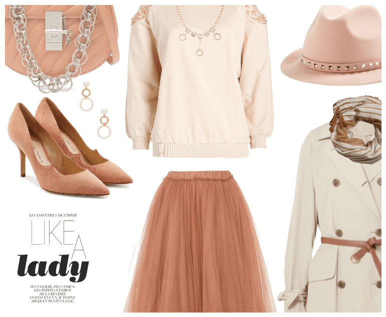 Style Sensation: Beige, Pink And Peach