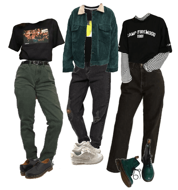 im edgy in green