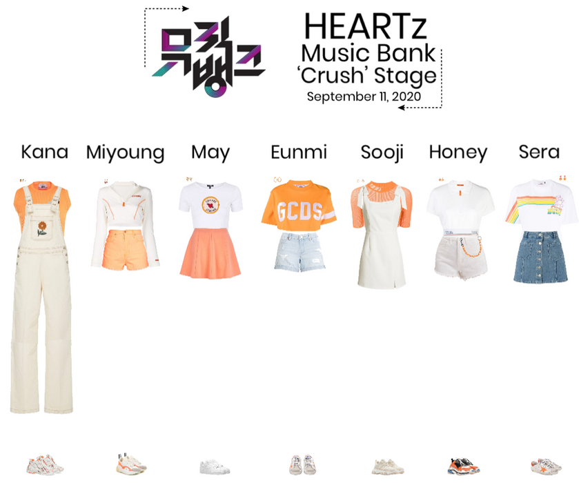 HEARTz// ‘Crush’ Music Bank Stage