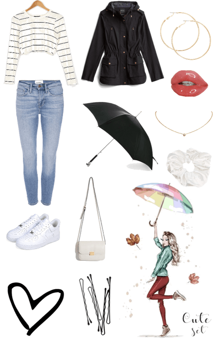 Women’s Rainy Day Outfit