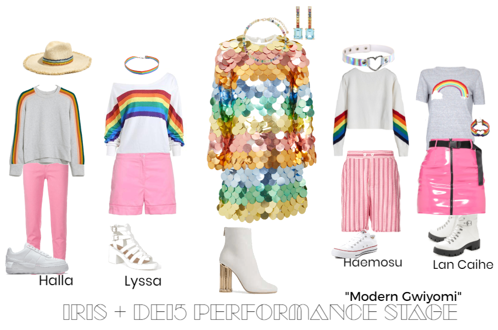A Rainbow is Borne | Iris's Outfit