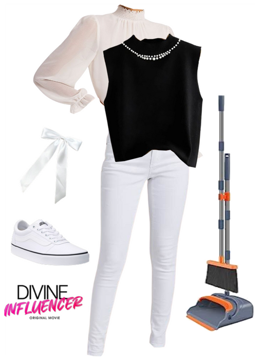 Divine Influencer Movie - First Day of Work Outfit