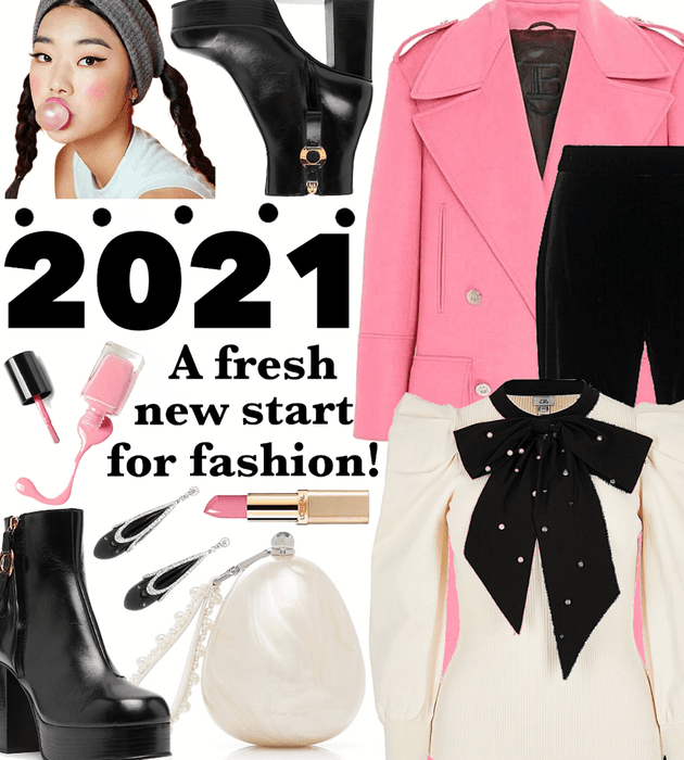 WINTER 2021: Pop Of Pink For A Fresh Start!
