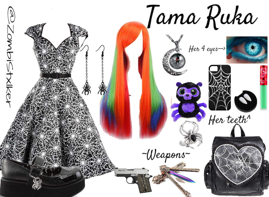 Shadow Hunter Oc: Tama Ruka's Normal Outfit