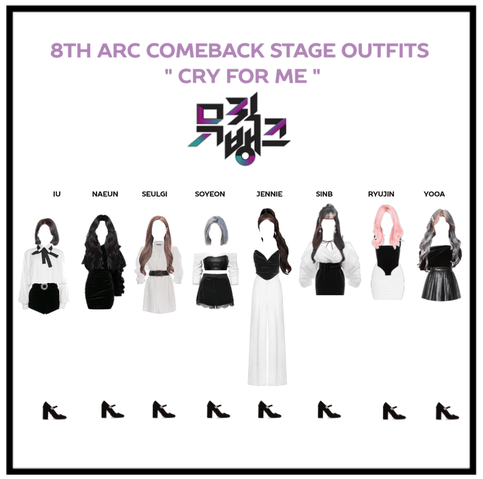 8th Arc comeback stage "cry for me"