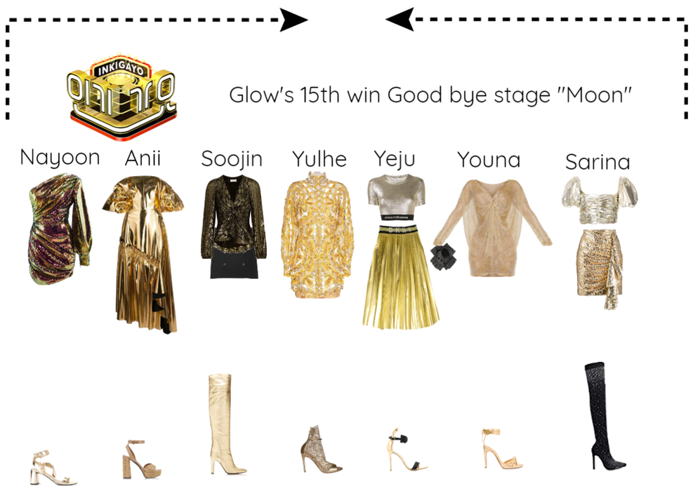 Glow's 15th win Good bye stage "Moon"