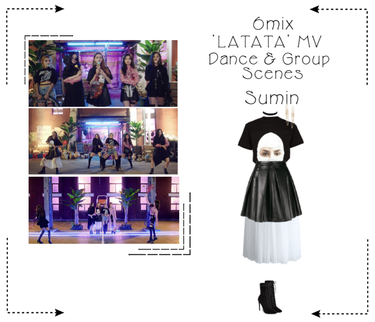 《6mix》'LATATA' Music Video-Sumin 2nd Outfit Scene