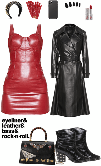 red leather revenge