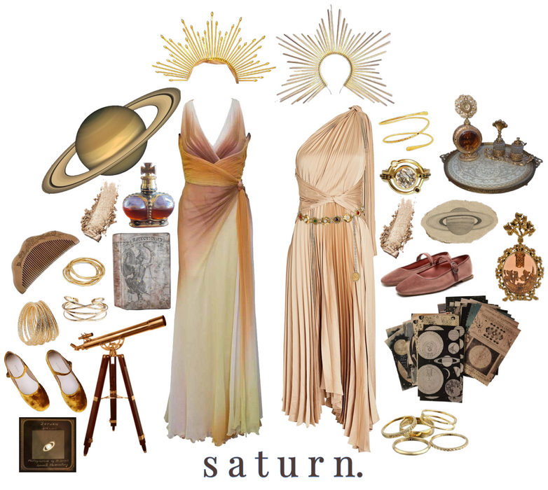 planet outfit challenge - saturn