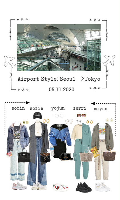 EG Airport Style Seoul—>Tokyo