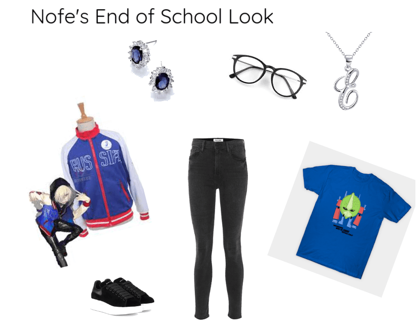 Nofe's End of School Look