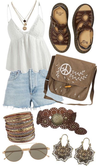 hippie summer outfit