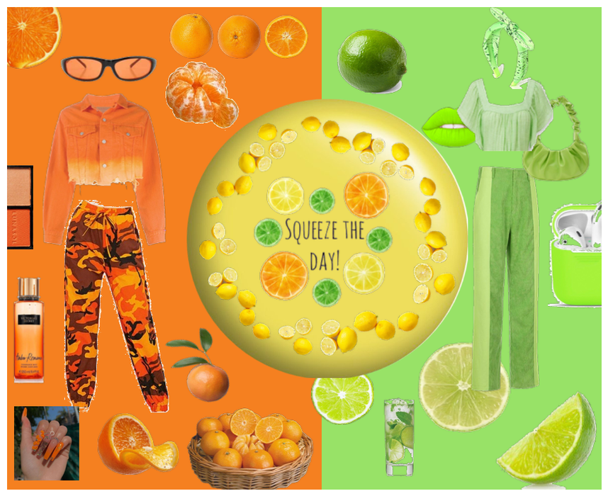 Citrus Outfits | Orange, Lemon, and Lime