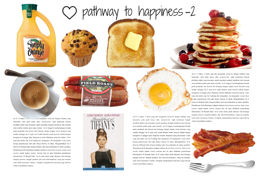 pathway to happiness 2- eat a nice breakfast