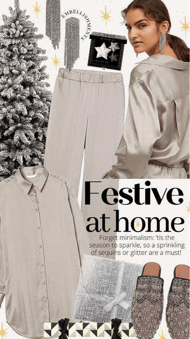 Festive luxe at home