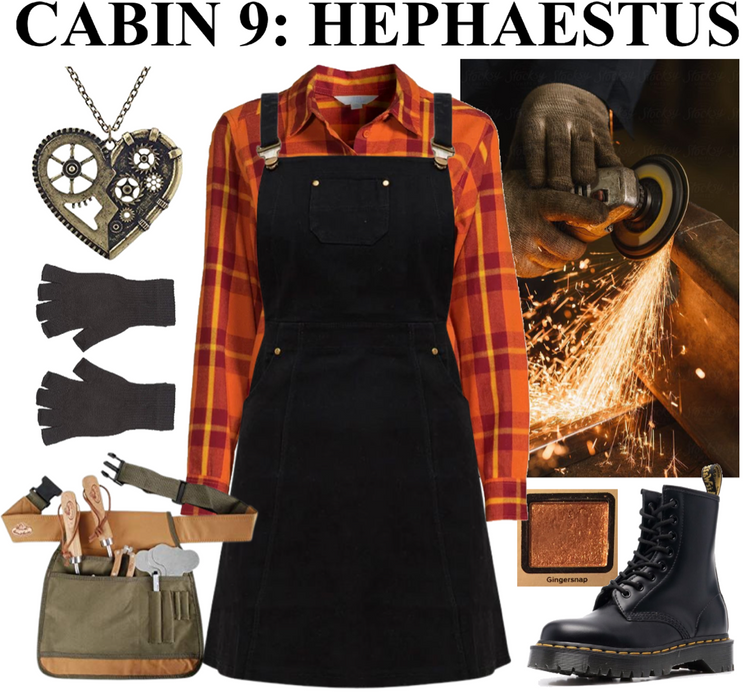 CABIN 9: HEPHAESTUS (Camp Half-Blood) Autumn Style