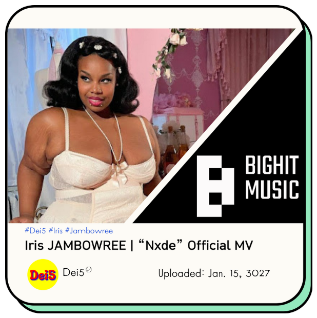 JAMBOWREE | Iris "Nxde" Official MV Thumbnail