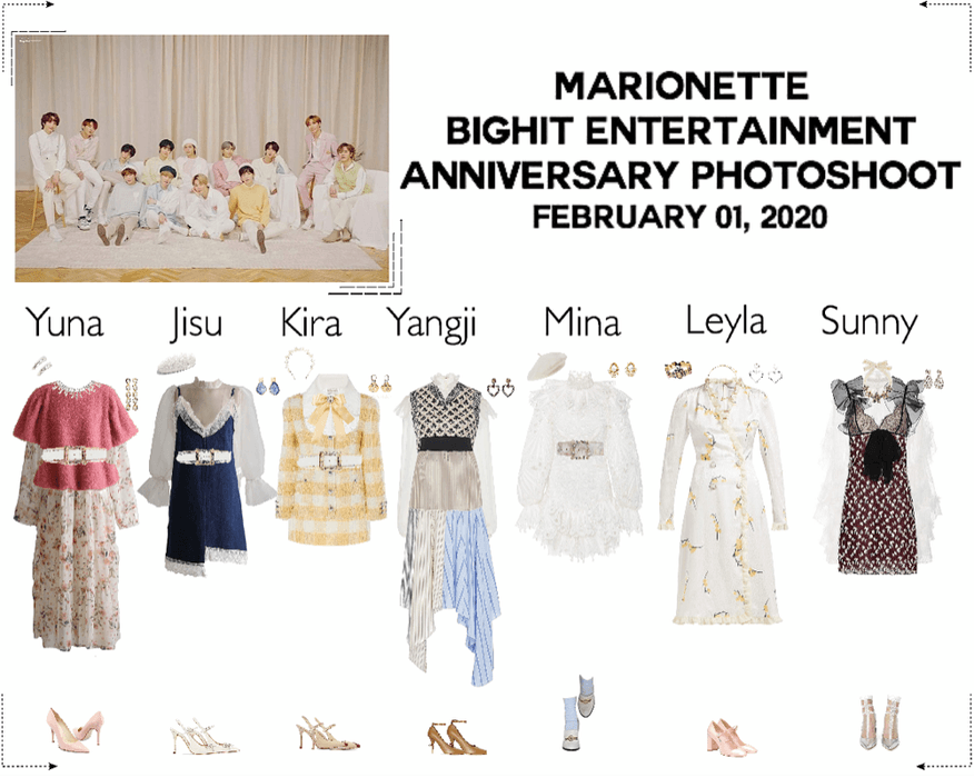 MARIONETTE (마리오네트) BigHit Entertainment 15th Anniversary Photoshoot