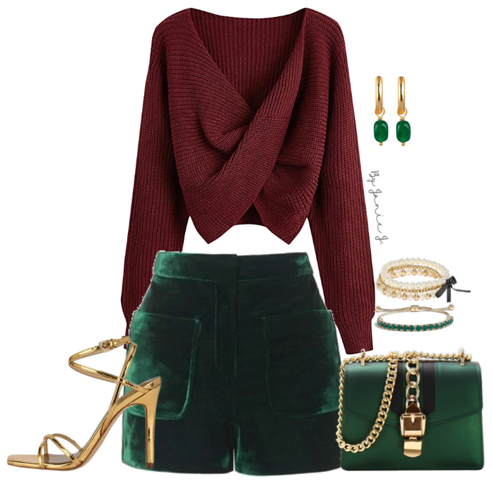 holiday trend : red and green