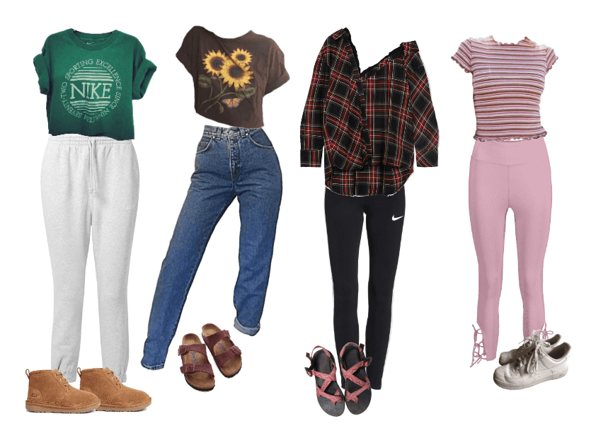 (4 day) week of outfits