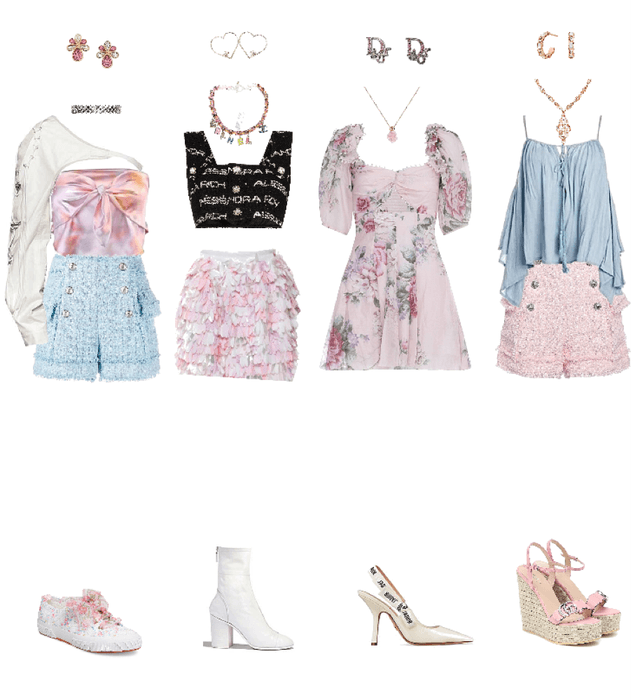 SoftPink Stage Outfit