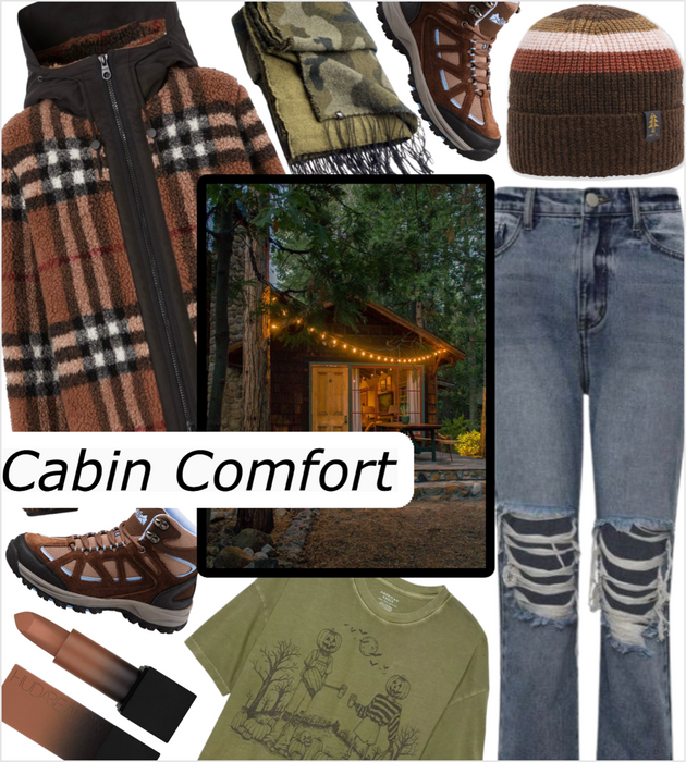 Cabin Comfort: Fleece Jacket