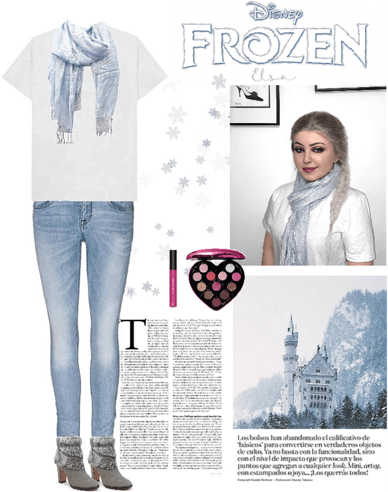 Modern Elsa Halloween outfit