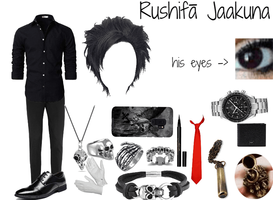 Shadow Hunters OC: Rushifā Jaakuna's casual look (human form)