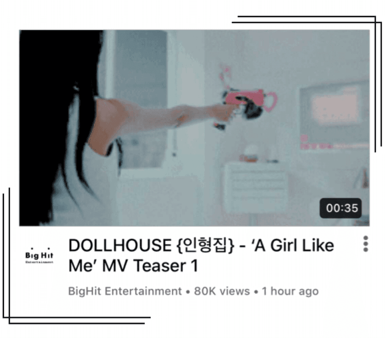 {DOLLHOUSE} ‘A Girl Like Me’ MV Teaser #1