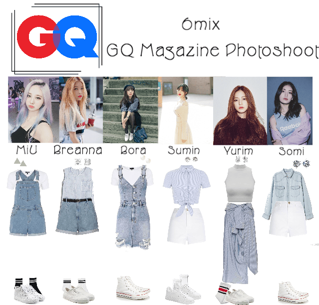 《6mix》GQ Magazine Photoshoot
